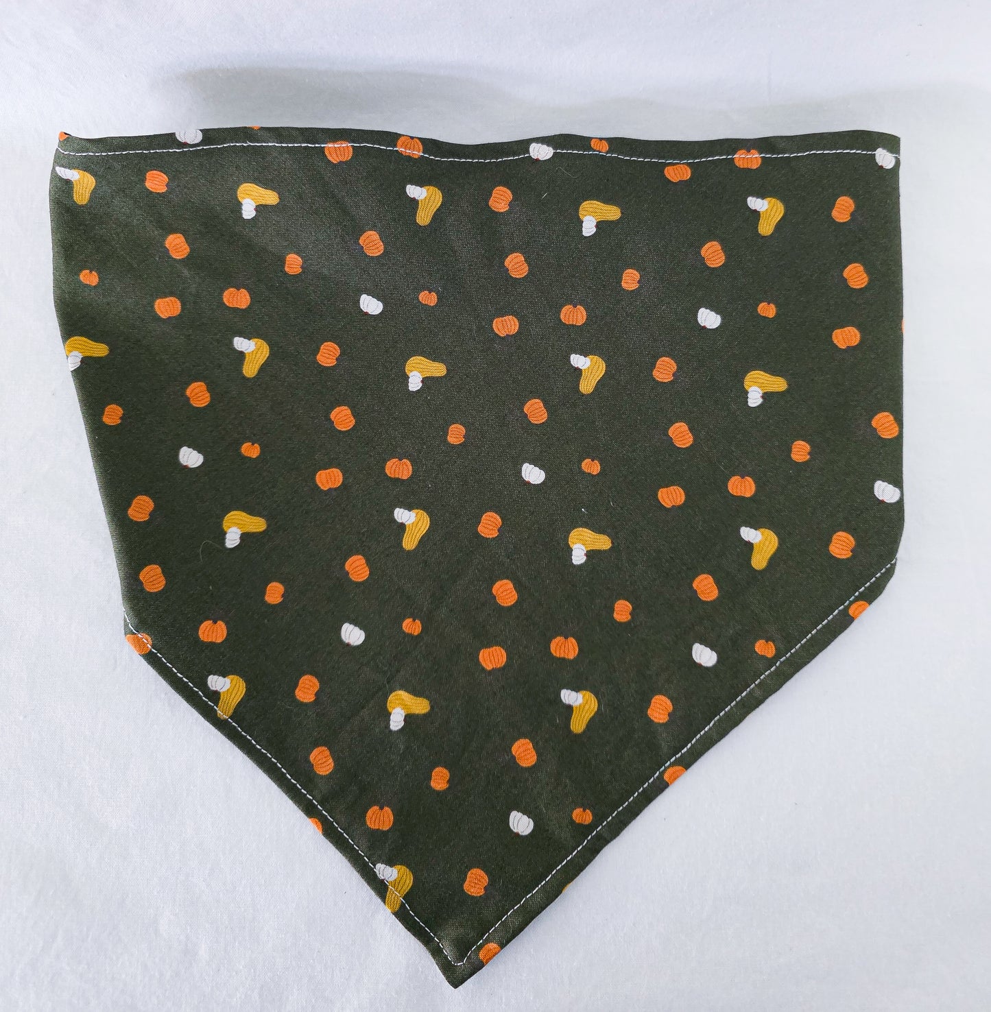 Pumpkin Print Elastic Hair Bandana