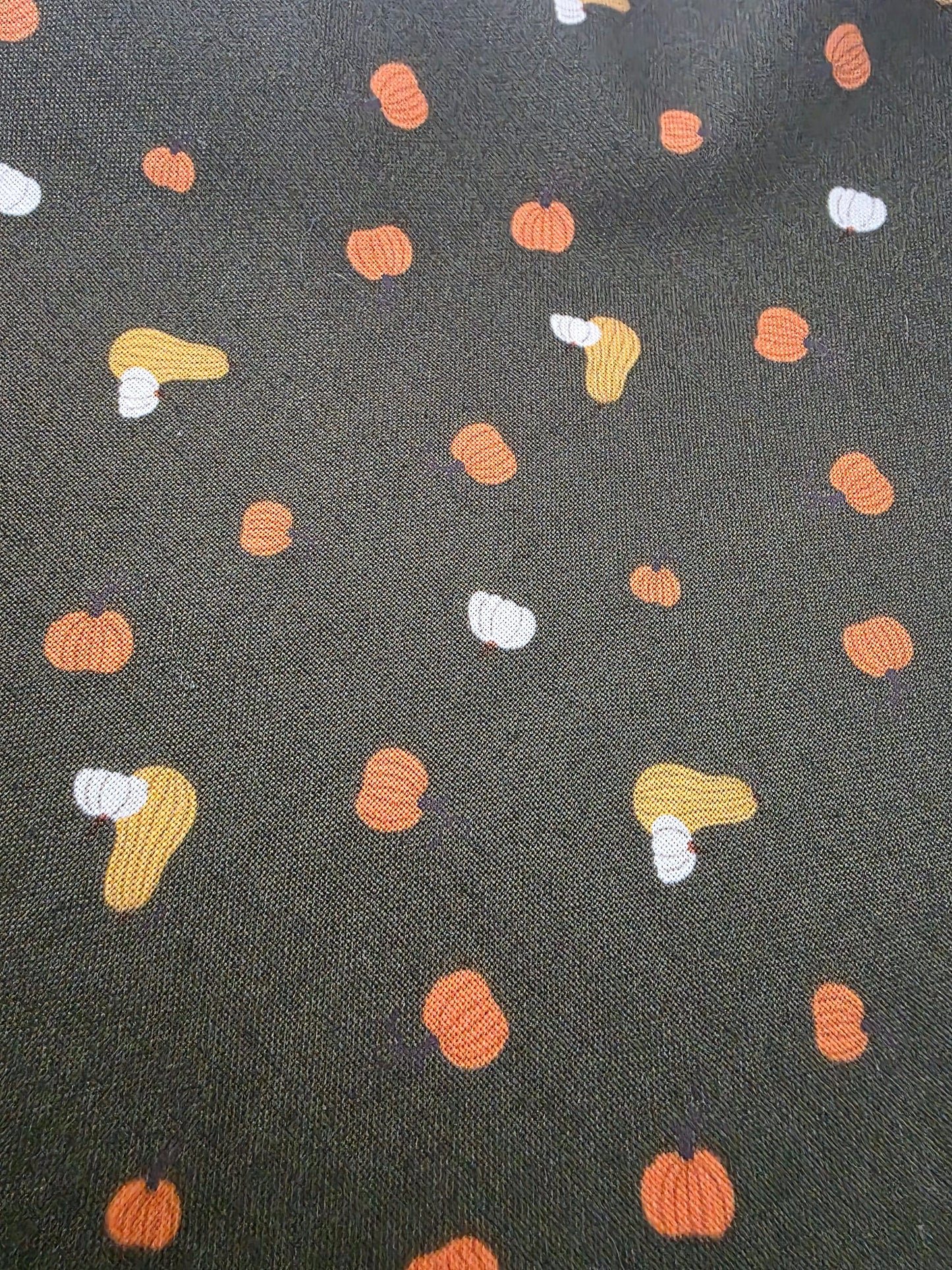 Pumpkin Print Elastic Hair Bandana
