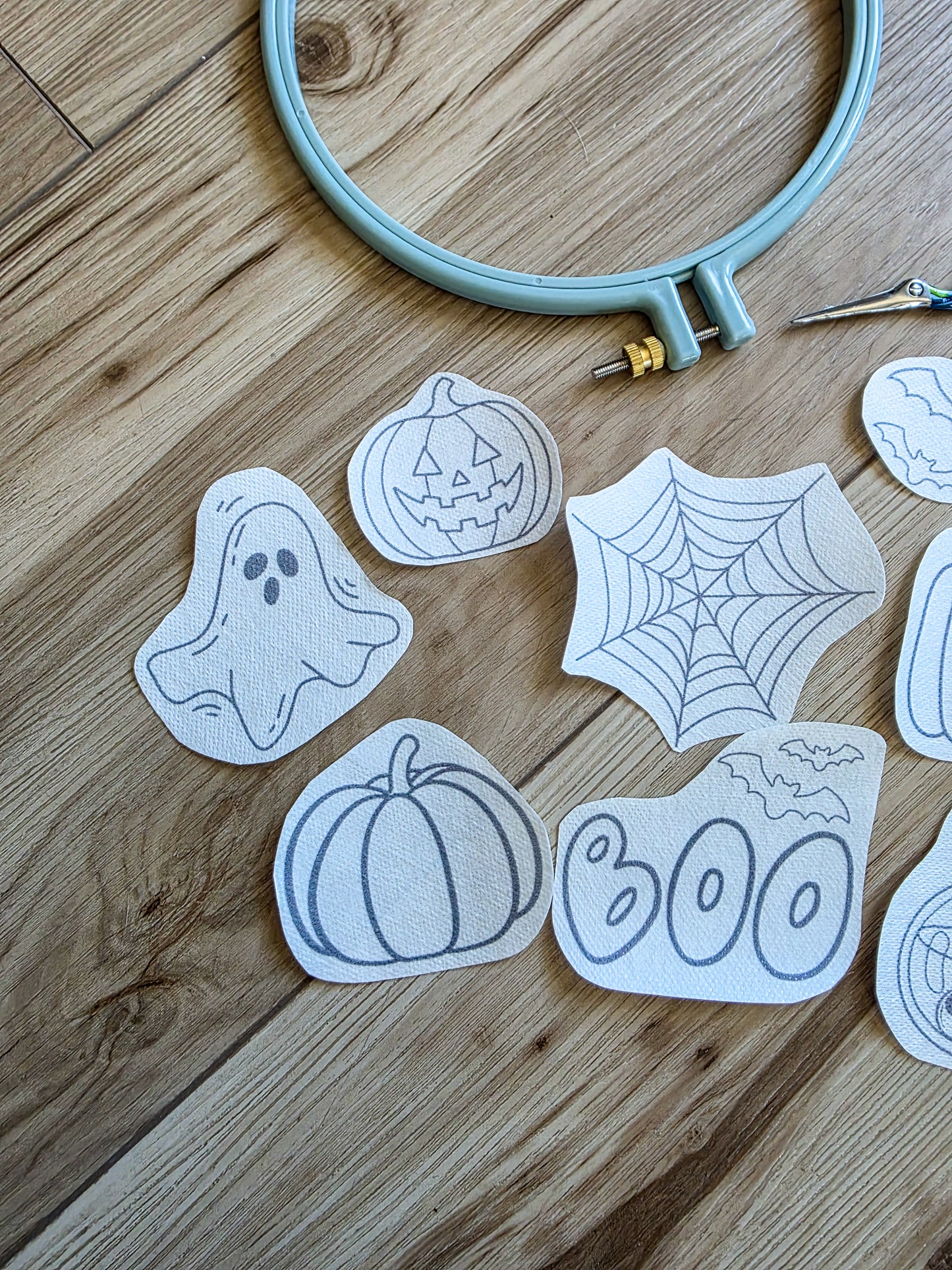 Halloween Stick and Stitch Embroidery Patterns
