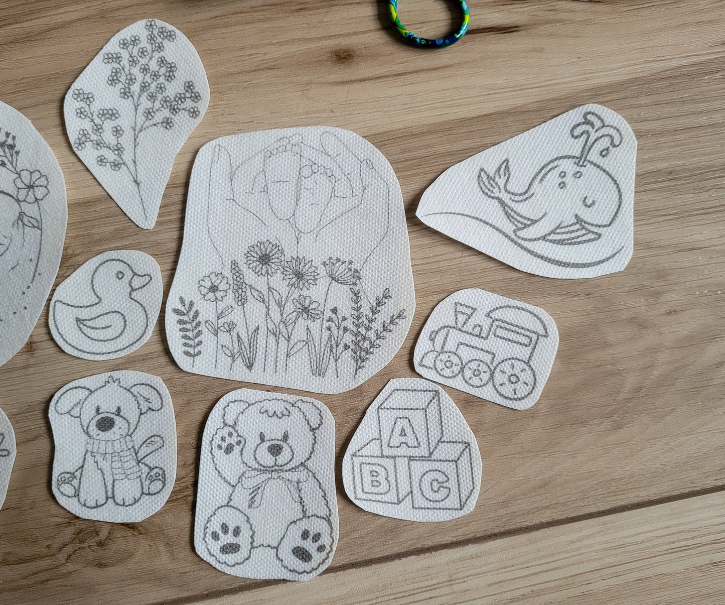 Newborn Baby Stick and Stitch Embroidery Patterns