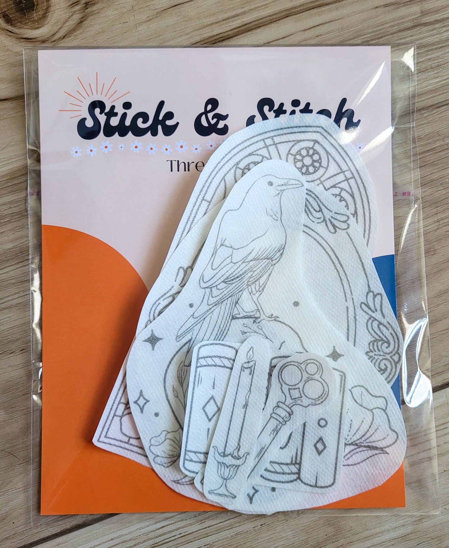 Gothic Inspired Stick and Stitch Embroidery Patterns