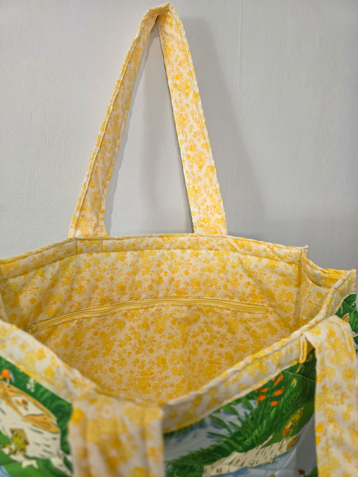 Frog Pond Quilted Tote Bag