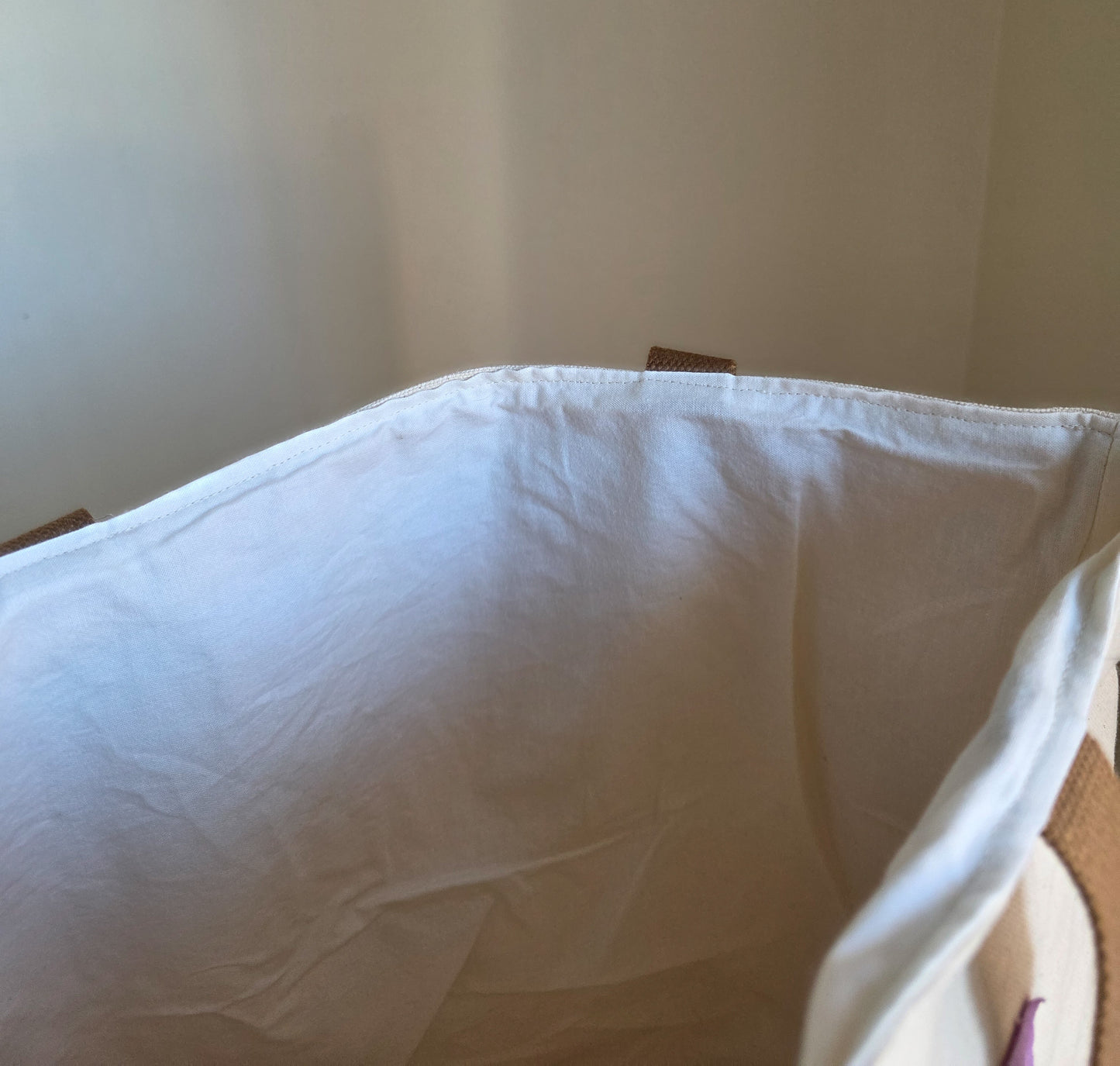 "Read Banned Books" Tote Bag w/ Brown Straps