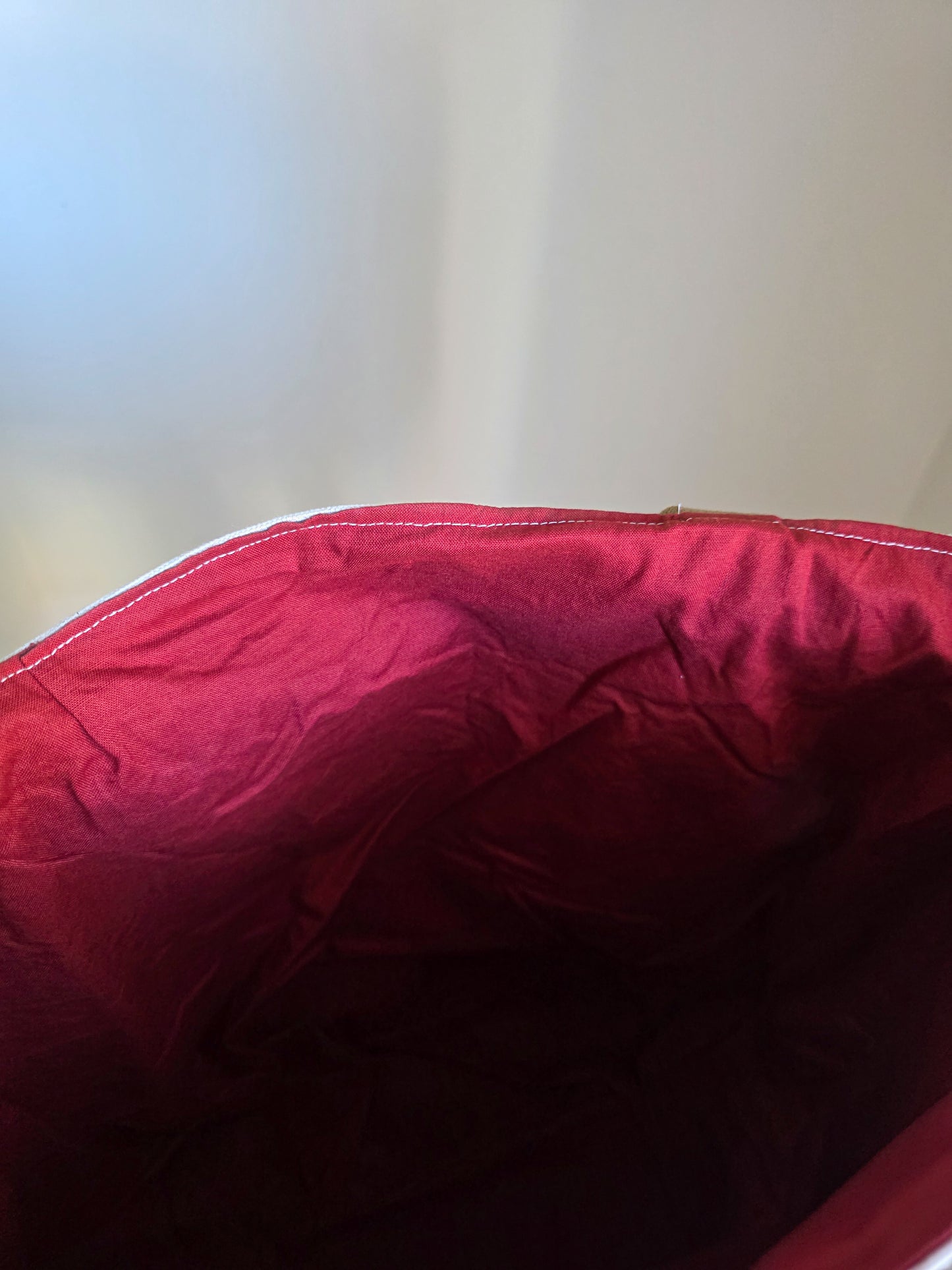 "Read Banned Books" Tote Bag w/ Brown Straps