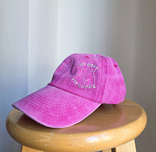Pro Choice Hat - Hand Embroidered
