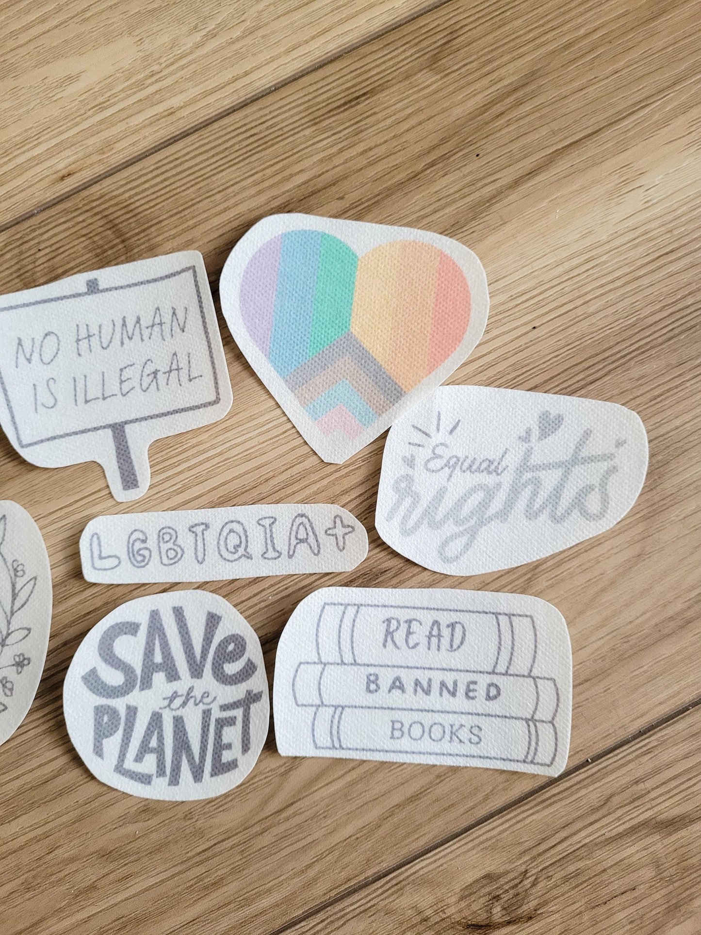 Activism Stick and Stitch Embroidery Patterns