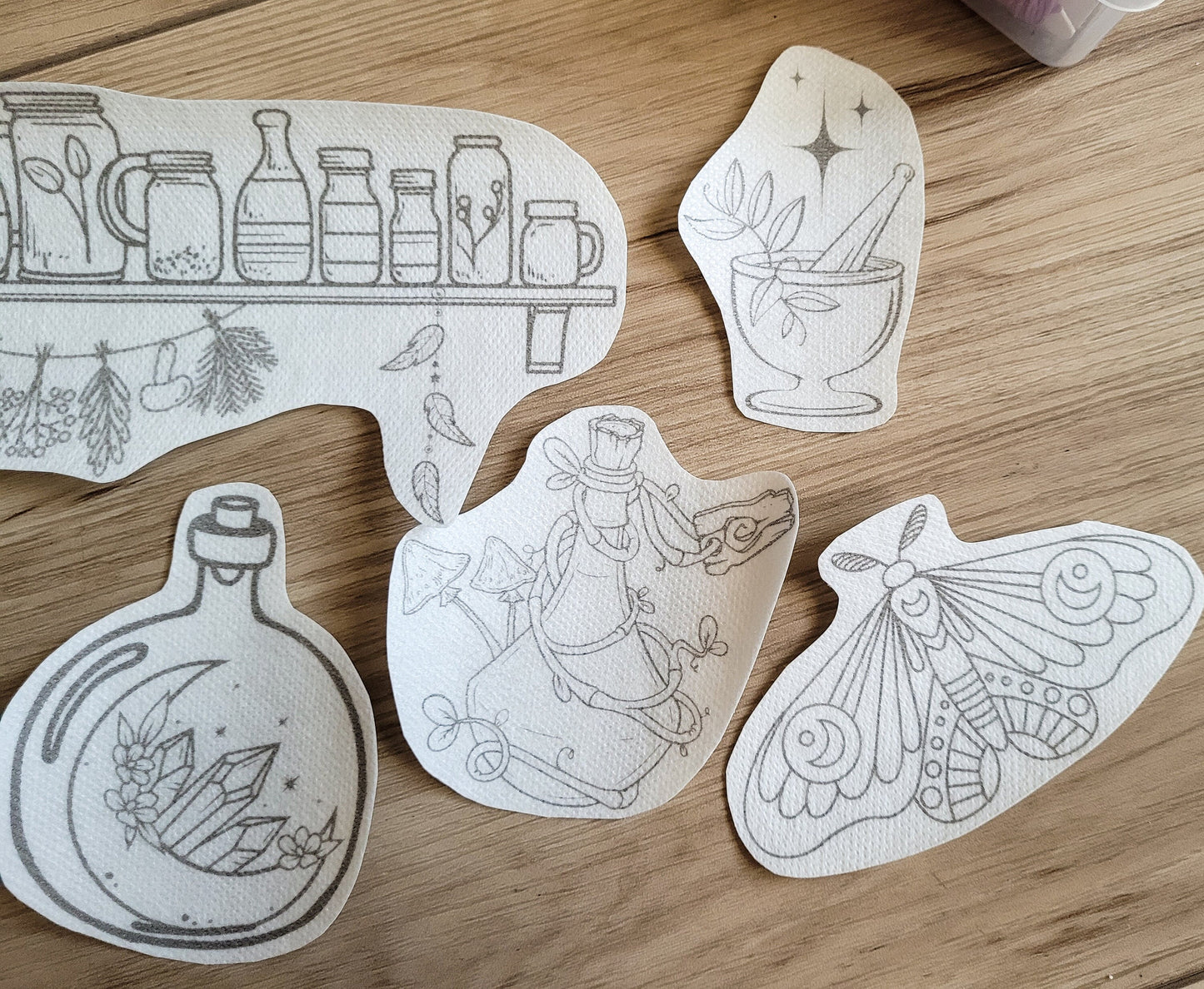 Witchy Stick and Stitch Embroidery Patterns