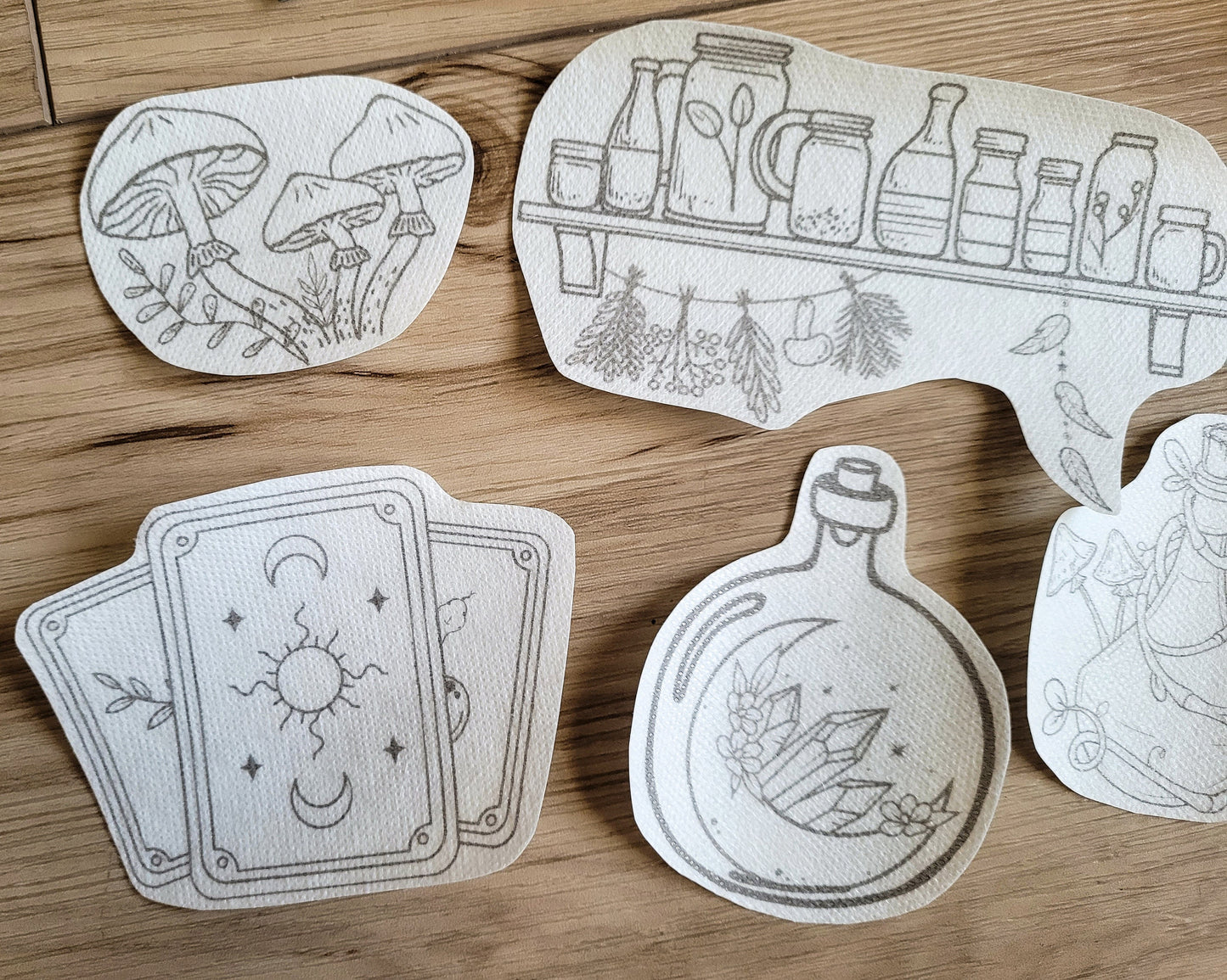 Witchy Stick and Stitch Embroidery Patterns
