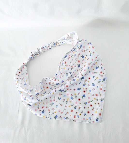 Dainty Wildflower Print Elastic Hair Bandana