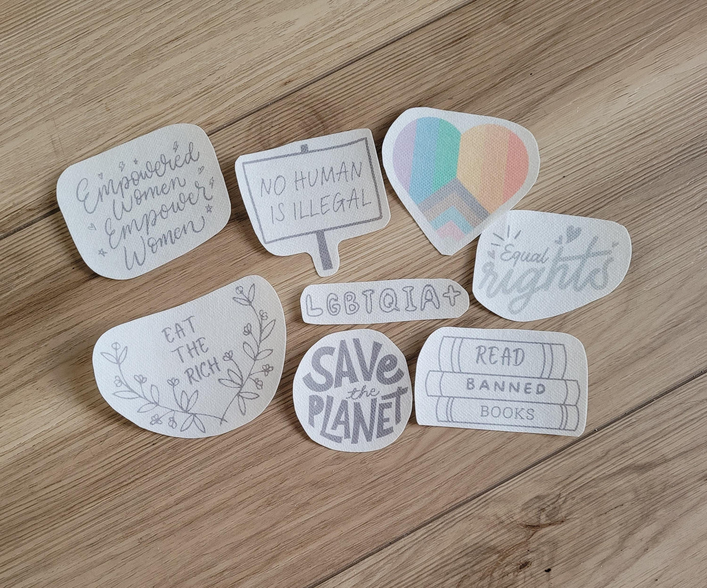 Activism Stick and Stitch Embroidery Patterns