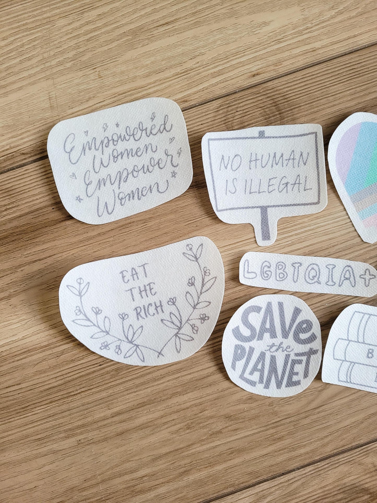Activism Stick and Stitch Embroidery Patterns