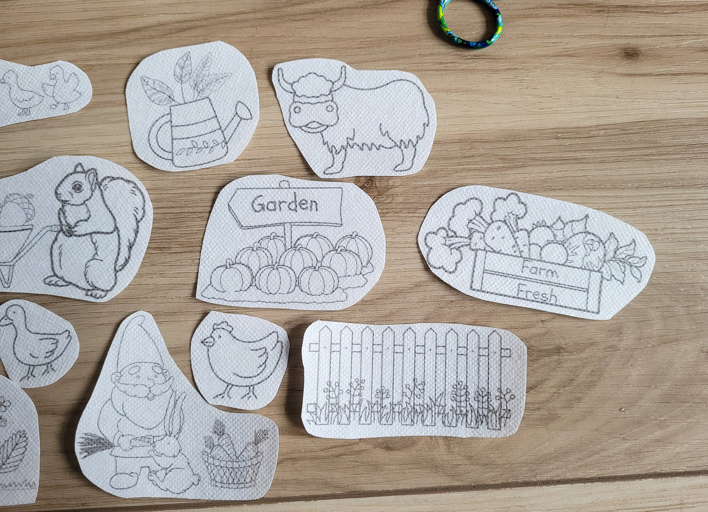 Whimsical Cottagecore Stick and Stitch Embroidery Patterns