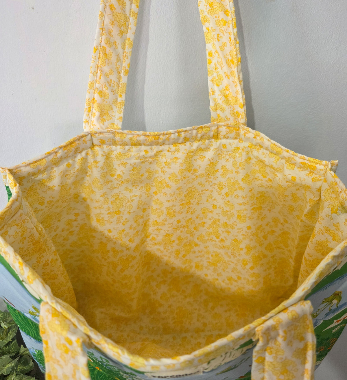 Frog Pond Quilted Tote Bag